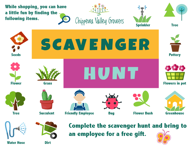 Scavenger Hunt | Chippewa Valley Growers